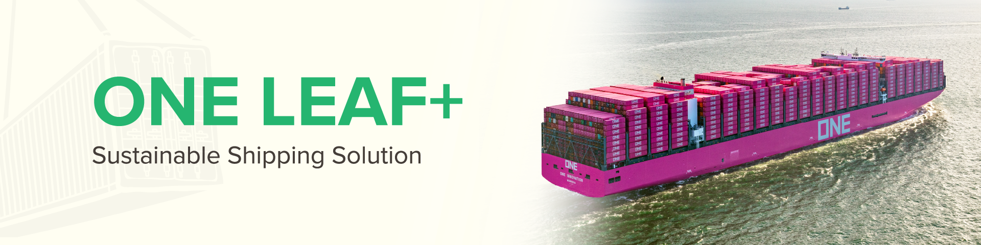 Sustainable fuel container shipping carrier